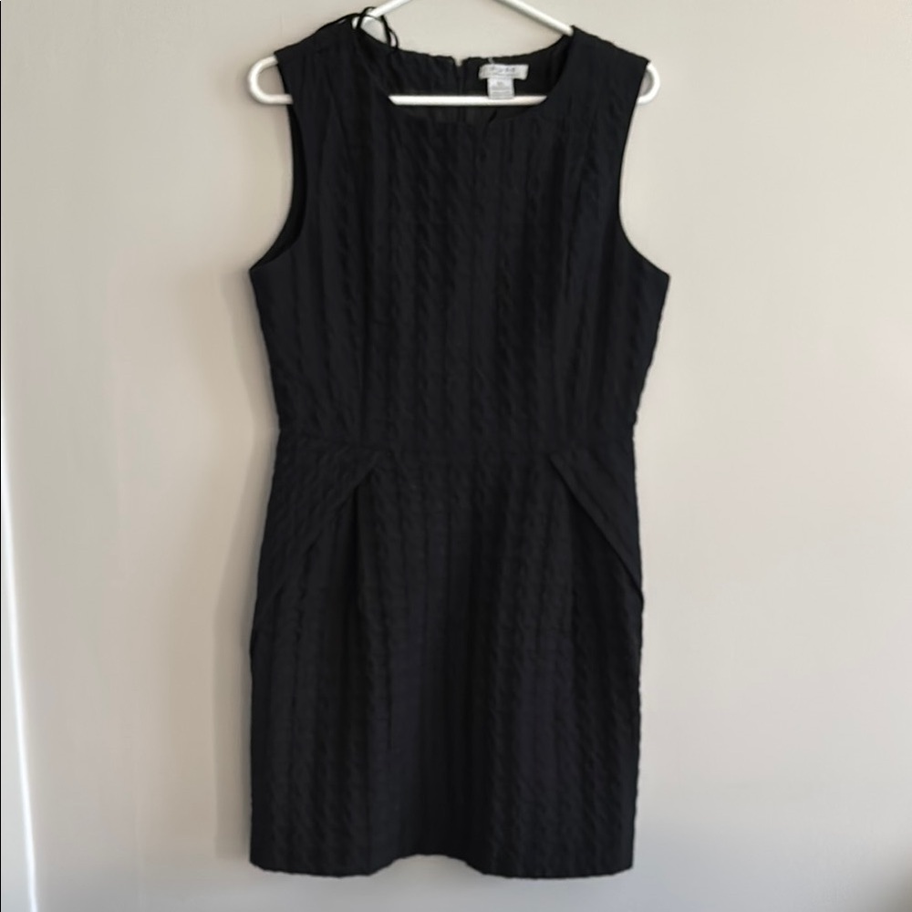 Alfred Sung Sleeveless black Dress With Hip Detail Size 10